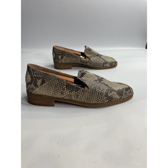 COPY - Lucky Brand Womens LK Cahill Leather Closed Toe Loafers Snakeprint Size … - Picture 1 of 10